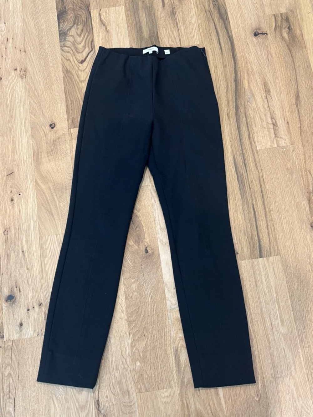 Vince Black High-Waist Dress Pants